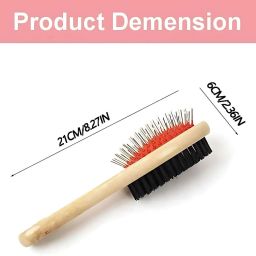 petfun Plain/ Bristle Brushes forDog & Cat image 2