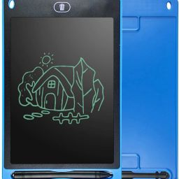 8.5 Inch LCD WritingTablet / Drawing Board / Doodle Board / slate for kid - Digital electric slate Reusable Portable Ewriter Educational Toys, Gift for Kids Student Teacher Adults Portable Rugged Drawing Notepad Suitable for Home School Office Memo Notebook Portable & Reusable Electronic Notepad & Drawing Doodle Ruff Pad with Full Erase Mode, Lock Screen Function-20