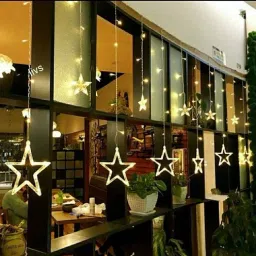 10 LEDs 8.31 m Gold Flickering, Steady Star Rice Lights-27