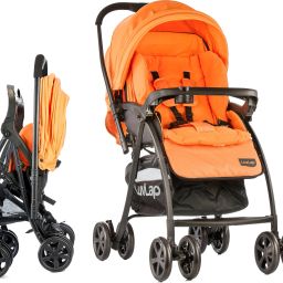 Grand baby Stroller - Orange Stroller-image-65