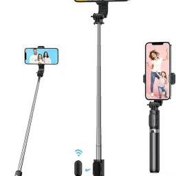 GETGETO Extendable 170cm Bluetooth Selfie Stick + Remote Tripod Kit-21