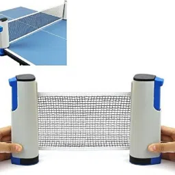 axg new goal Portable Adjustable Rectangle Ping Pong Net Clamps to Any Table Table Tennis Net image 4