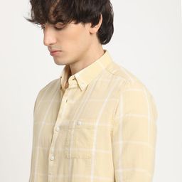 THE BEAR HOUSE Checked Slim Fit Casual Shit-image-39