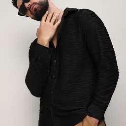 Campus Sutra Men Classic Horizontal Stripes Opaque Striped Casual Shirt-image-22