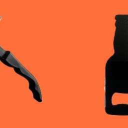 Stainless Steel Bottle Shape Opener for Beer, Wine with Wine Opener V_23 Combo Bottle Shape Black Stainless Steel Bottle Opener And Wine Opener I_23 Bottle Opener-image-46