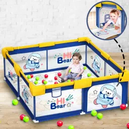 playpen for babies PlayYard with Balls Play Mesh Play Area Indoor 120 * 180cm-image-48