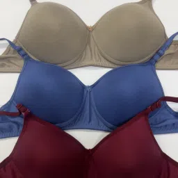 Pack of 3 Women Push-up Lightly Padded Bra-image-32