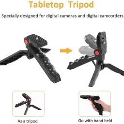 EL SMO Tripod for DSLR Camera Video Recording Vlogging Kit for Video Making Mic Monopod Kit image 3