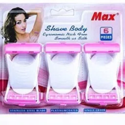 NHP TRADERS Max Set Of 6 Hair Removal Fast Painless Hair Remover Effective Leg Body Hair Remover StripsShaver For Women-16