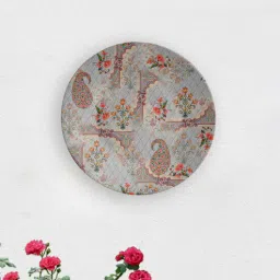 quirk india Multicoloured Dispersion of Elements Decorative Ceramic Wall Plate-picture-48