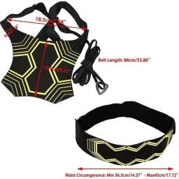Football Training Training Belt - Soccer Kick Belt Football - Size: 5-picture-13