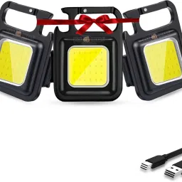 Rechargeable Mini Pocket Keychain LED 2 Mode LED Keychain For Bike / Home / Car 3 hrs Torch Emergency Light-image-74