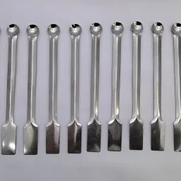 laboratory spatula mixing and lifting samples 6 inches spatula (12 pics) Lifting Spatula-10
