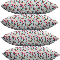 PILLOW Cotton Solid Cushion Pack of 4-20