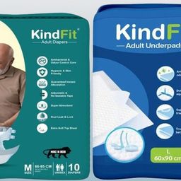 kindfit Adult Diapers 10 Pieces Combo_H_133 Adult Diapers - M-picture-23
