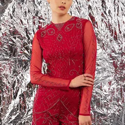 STREET 9 Long Sleeves Embellished Playsuit-picture-18