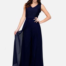 V&M V-Neck Layered Basic Jumpsuit-picture-26