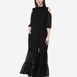 V&M Cold Shoulder Basic Jumpsuit-picture-55