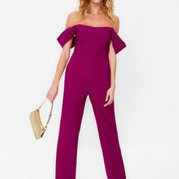 Trendyol Off-Shoulder Basic Jumpsuit-picture-50