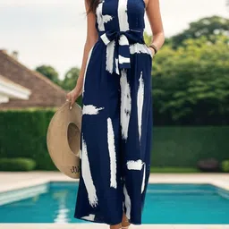 Stylecast X KPOP Printed Strapless Basic Jumpsuit-picture-14