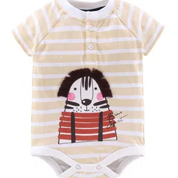 JusCubs Infant Boys Printed Pure Cotton Bodysuit-image-14
