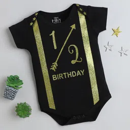 TINY MINY ME Infant Boys Printed Bodysuit-image-81