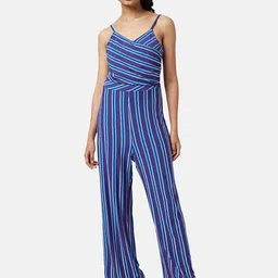 People Striped Basic Jumpsuit-11