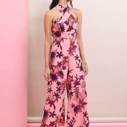 Tokyo Talkies Floral Printed Halter Neck Basic Jumpsuit-picture-30