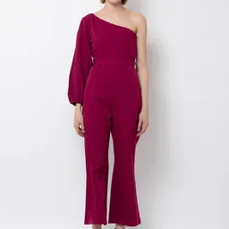 DODO & MOA Pink Basic Jumpsuit-image-34