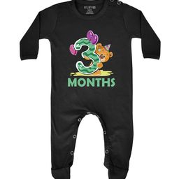 FFLIRTYGO Unisex Kids Black & Green Printed Jumpsuit-image-63