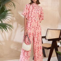 KASSUALLY Printed Basic Jumpsuit-picture-3