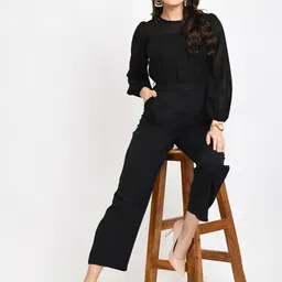 V&M Round Neck Basic Jumpsuit-33