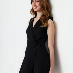 Trendyol V-Neck Sleeveless Playsuit-image-45