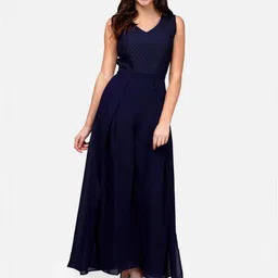 V&M Self Design Sleeveless Basic Jumpsuit-picture-30
