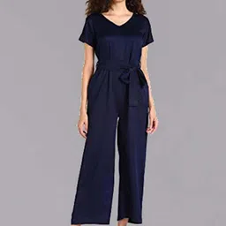 Fashfun Blue Basic Jumpsuit-picture-50