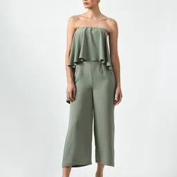 OFFICE & YOU Off Shoulder Cotton Jumpsuit-44