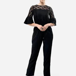 V&M Bell Sleeves Basic Jumpsuit-image-58