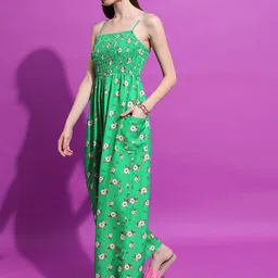 KETCH Floral Printed Basic Jumpsuit-image-73