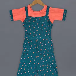 FASHION DREAM Girls Printed Basic Playsuit-image-26