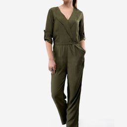V&M V-Neck Basic Jumpsuit-picture-23