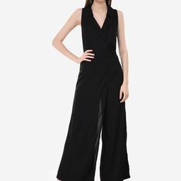 V&M V-Neck Sleeveless Basic Jumpsuit-picture-25