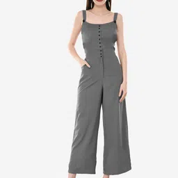 V&M Shoulder Straps Basic Jumpsuit-picture-13