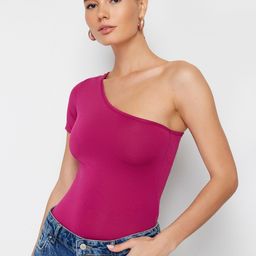 Trendyol One Shoulder Bodysuit-image-53