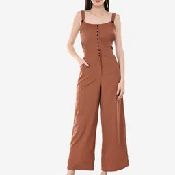 V&M Shoulder Straps Basic Jumpsuit-picture-5