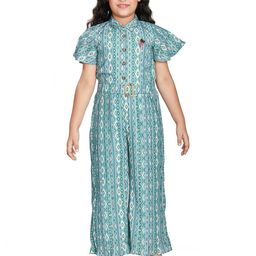 Peppermint Girls Printed Basic Jumpsuit-image-18
