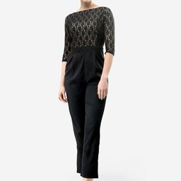 V&M Self Design Boat Neck Basic Jumpsuit-picture-50