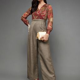 Miss Chase Printed Basic Jumpsuit-11
