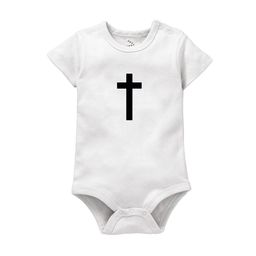 Zeezeezoo Infants Cross Printed Bodysuit-image-37