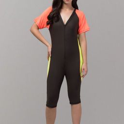 BRACHY Full Coverage One Piece Leg suit-image-92