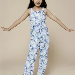 PICCOLO Girls Printed Basic Piccolo-Shell Print Jumsuit-image-75